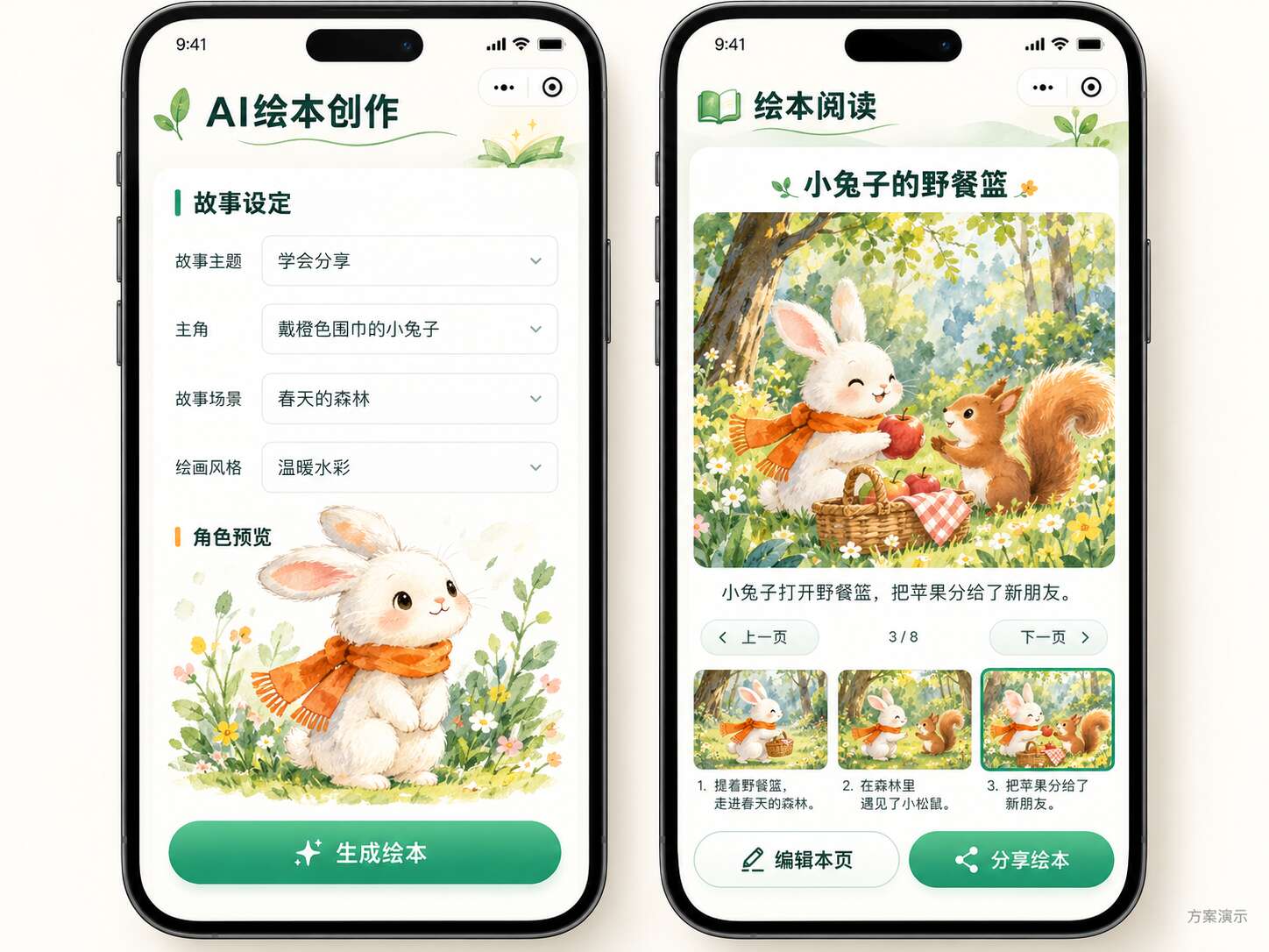 AI绘本创作助手